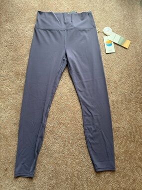 Vuori Women’s M High-Waist Lavender-Plum-Gray, ‘Cosmic’ Performance Leggings